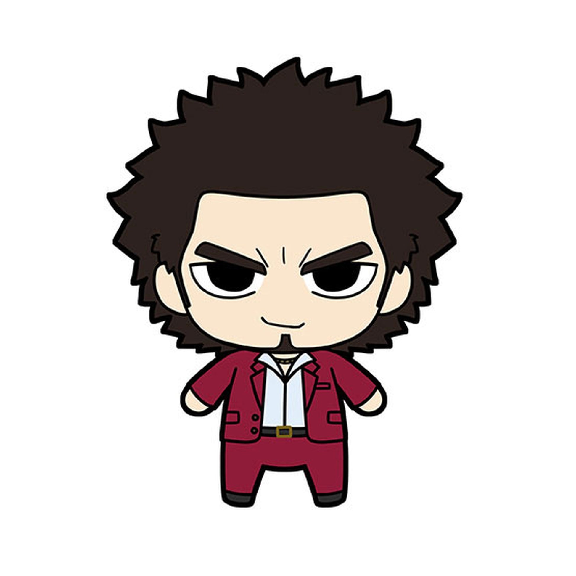 Like a Dragon 7 Plushie and Tin Badge Set - Ichiban Kasuga - Image 1