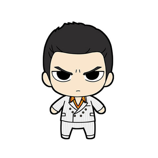Like a Dragon 0 Plushie and Tin Badge Set - Kazuma Kiryu - Image 1