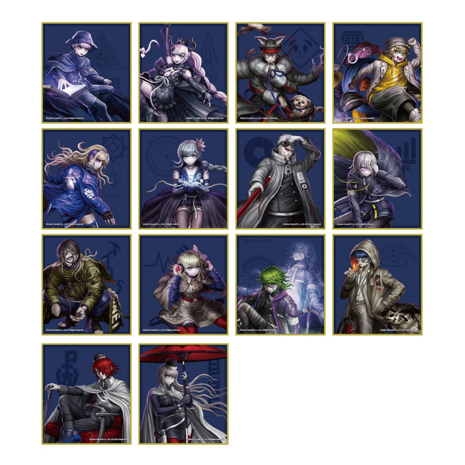 Master Detective Archives: RAIN CODE Mini Autograph Board Complete Set (14 Types) - Image 1