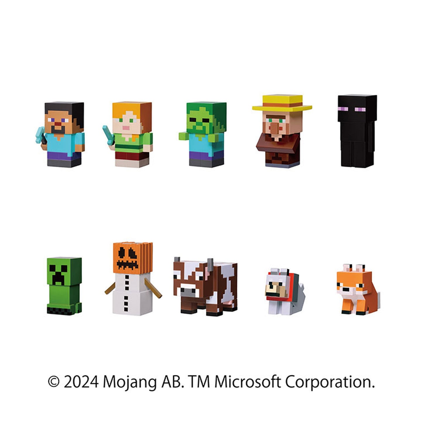 MINECRAFT Sofubi Puppet Mascot 10Pack BOX - Image 1