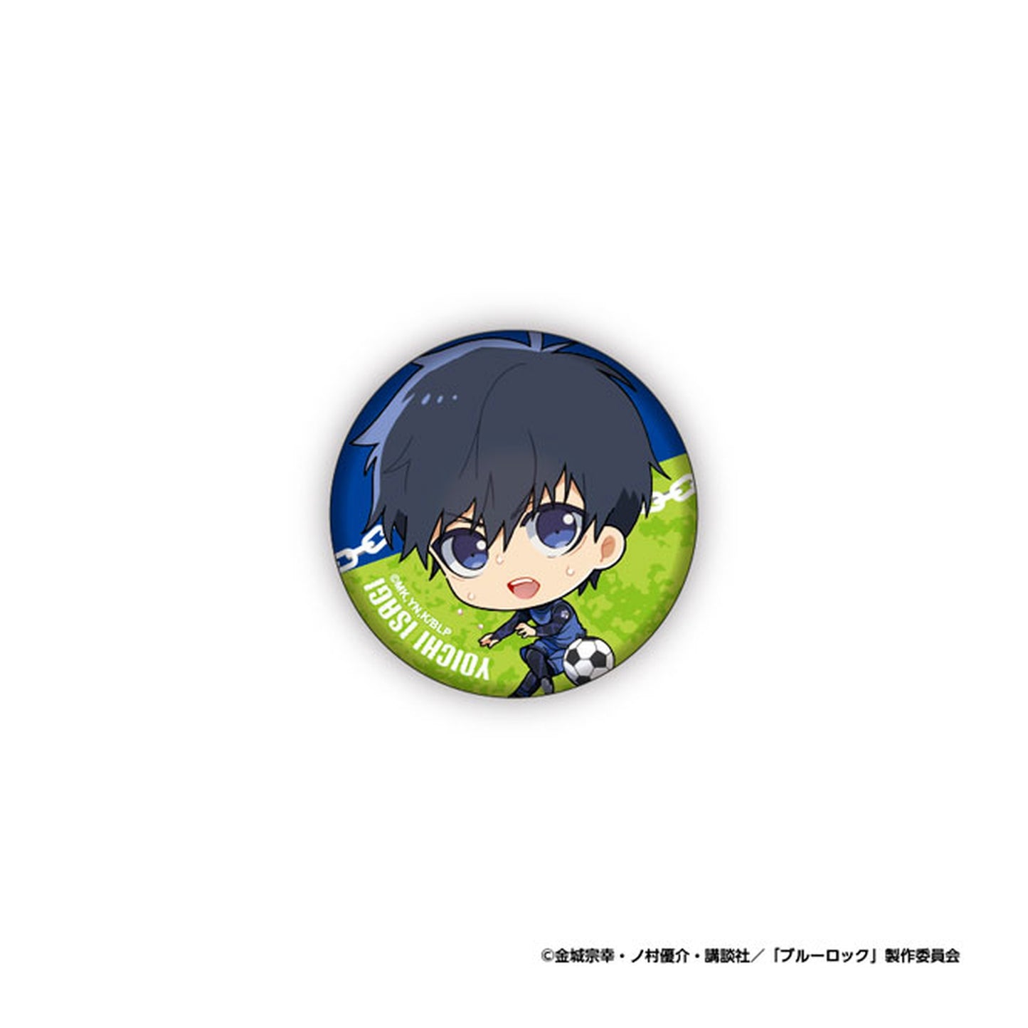 Bluelock Chara Puchi Trading Tin Badge 6Pack BOX - Image 1