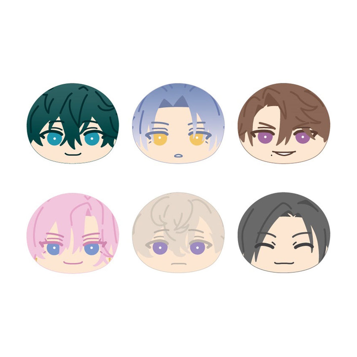 Helios Rising Heroes Omanjuu Niginigi Mascot 4 6Pack BOX - Image 1