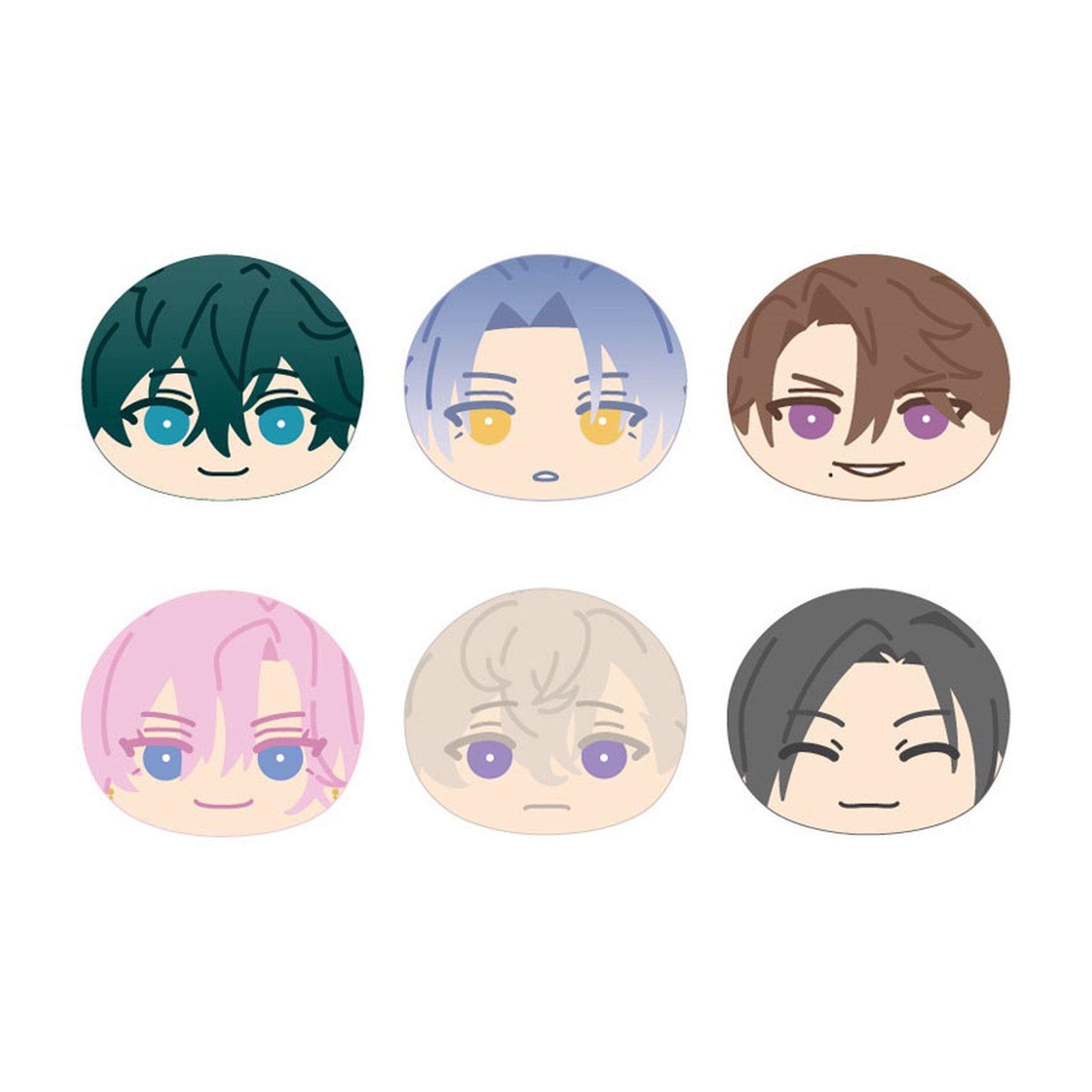 Helios Rising Heroes Omanjuu Niginigi Mascot 4 6Pack BOX - Image 1