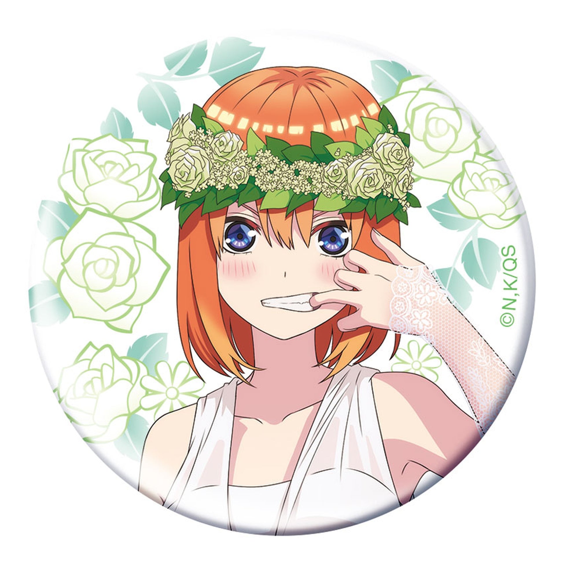 The Quintessential Quintuplets Oshi Chara Badge Collection Yotsuba Nakano 6Pack BOX - Image 1