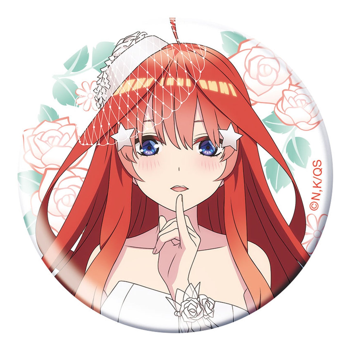 The Quintessential Quintuplets Oshi Chara Badge Collection Itsuki Nakano 6 Pack Box - Image 1