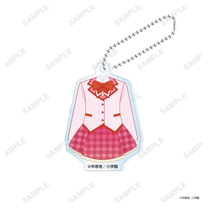 Kirarin Revolution Trading Outfit Acrylic Keychain 4Item Set - Image 1