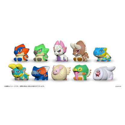 Capcom Figure Builder Finger Puppet Monster Hunter Vol.1 10Pack BOX - Image 1