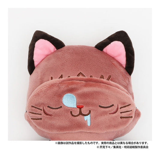 Jujutsu Kaisen 2nd Season withCAT Flat Plush w/Eye Mask Yuji Itadori - Image 1