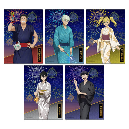 Kaiju No. 8 Trading Acrylic Card Yukata Ver. 5Pack BOX - Image 1