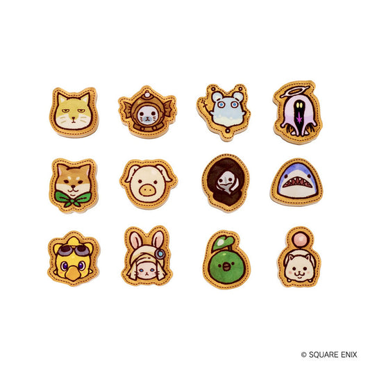 Final Fantasy XIV Doodle Minions Acrylic Magnet Vol.2 (12 Pack Box) - Image 1