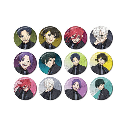 TV Anime Bluelock New Illustration Suit Model ver. Trading Tin Badge 12Pack BOX - Image 1