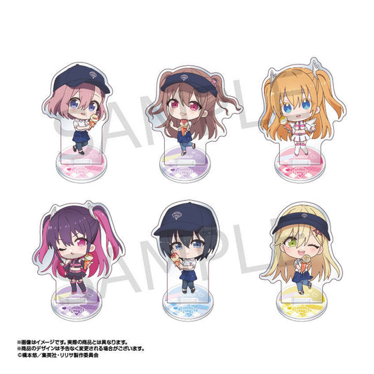 2.5 Dimensional Seduction x Marion Crepes Mini Chara Trading Acrylic Stand 6Item Bag - Image 1