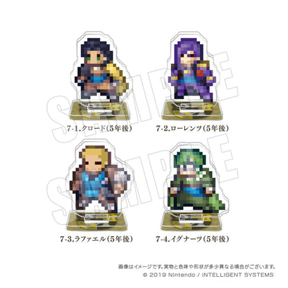 Fire Emblem: Three Houses Pixel Art Acrylic Figure Collection Vol.7 8Pack BOX - Image 1