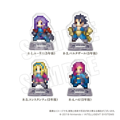 Fire Emblem: Three Houses Pixel Art Acrylic Figure Collection Vol.8 8Pack BOX - Image 1