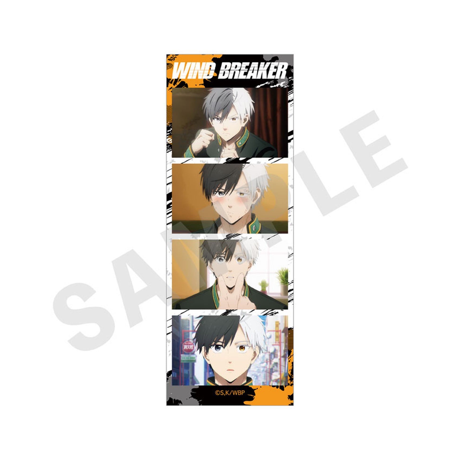 WIND BREAKER favorite series Trading Card 10Item Set - Image 1