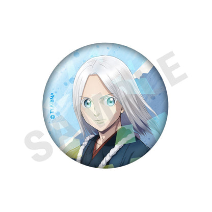 TV Anime The Blue Wolves of Mibu Trading Hologram Tin Badge 7 Item Set - Image 1