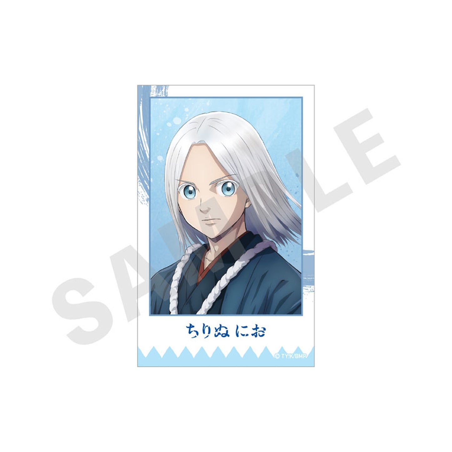 TV Anime "The Blue Wolves of Mibu" Trading Instant Photo Style Card 7 Item Set - Image 1