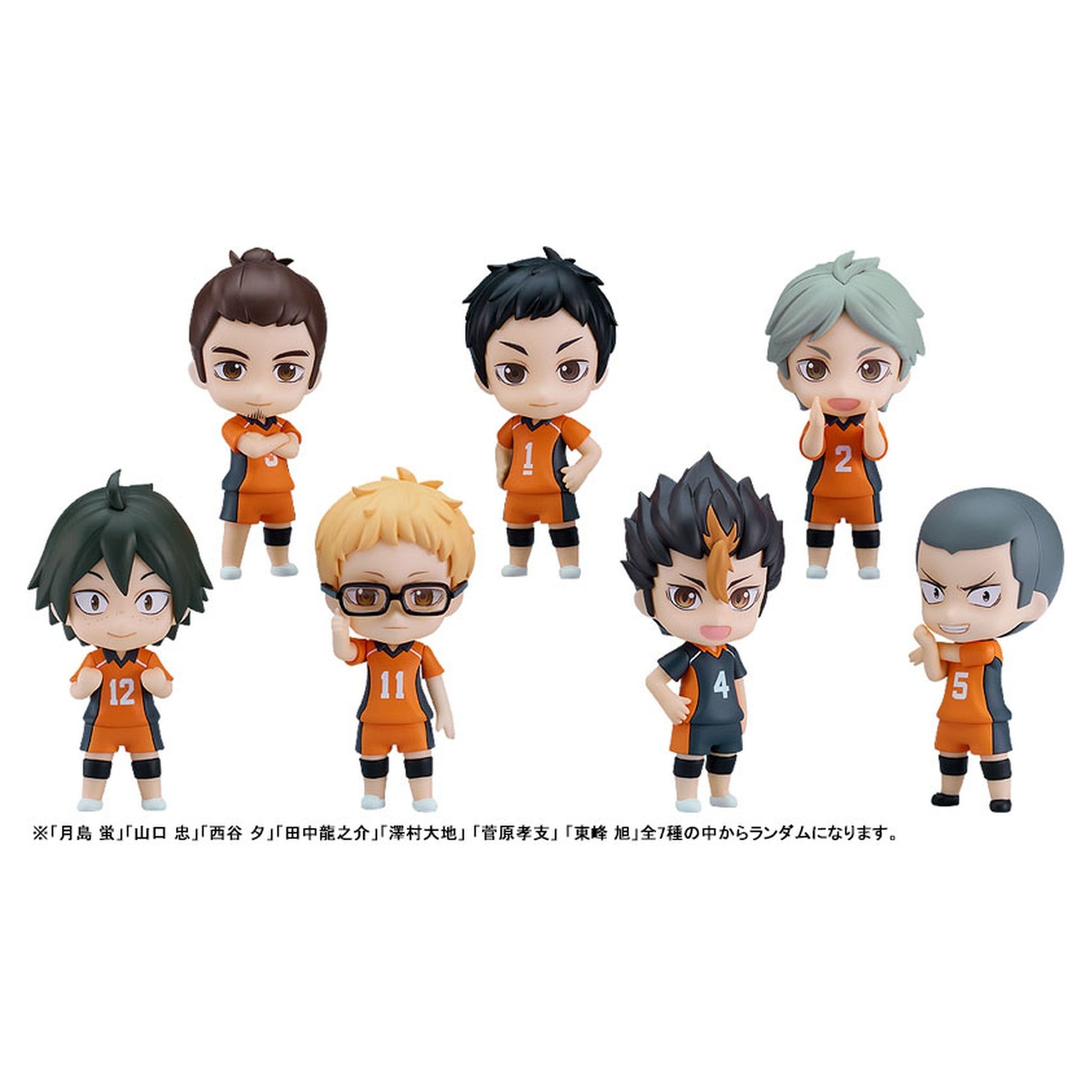 Nendoroid Surprise Haikyu!! Karasuno Edition 7Pack BOX - Image 1