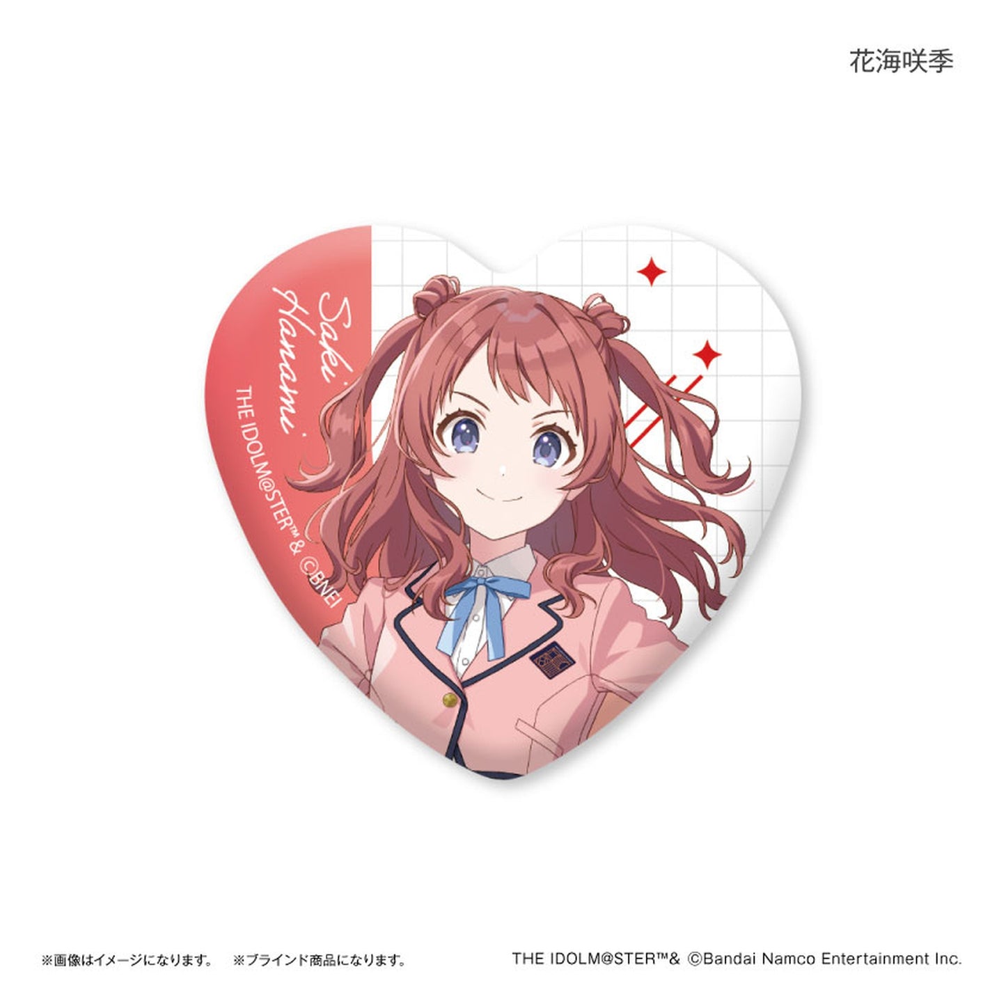 Gakuen iDOLM@STER Trading Heart-shaped Tin Badge 12Pack BOX - Image 1