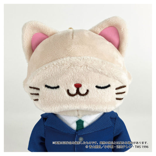 Detective Conan withCAT Plush Keychain Plus w/Eye Mask Shinichi Kudo - Image 1
