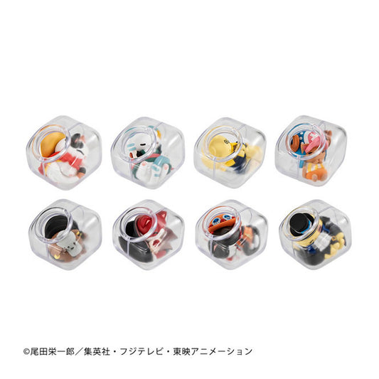 MEGA CAT PROJECT ONE PIECE Oyasumi Nyan Piece Nya-n! Edition 8Pack BOX - Image 1