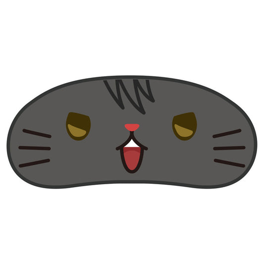3-nen Z-gumi Ginpachi-sensei withCAT Plush Keychain w/Eye Mask Kotaro Katsura - Image 1