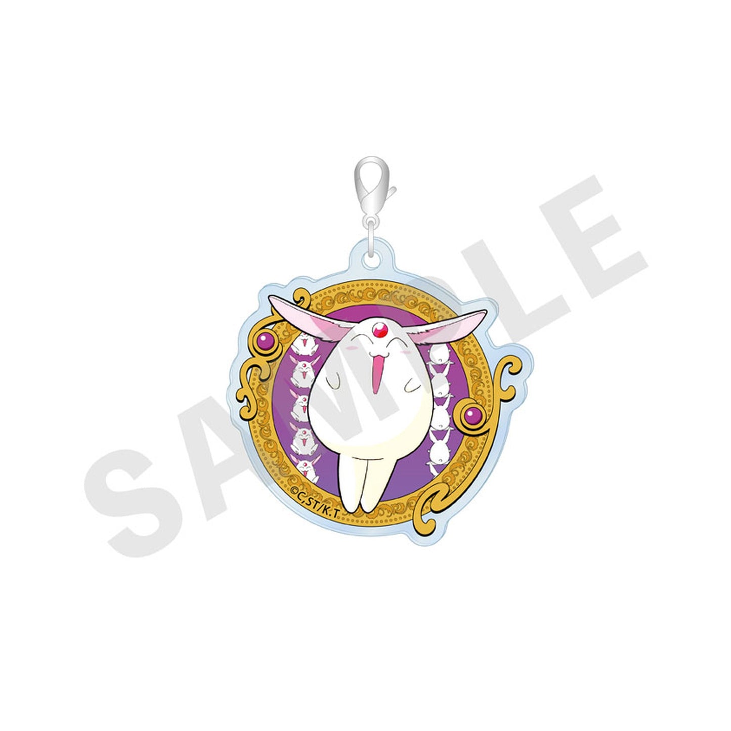 TV Anime Magic Knight Rayearth Trading Acrylic Charm A 6 Item Set - Image 1