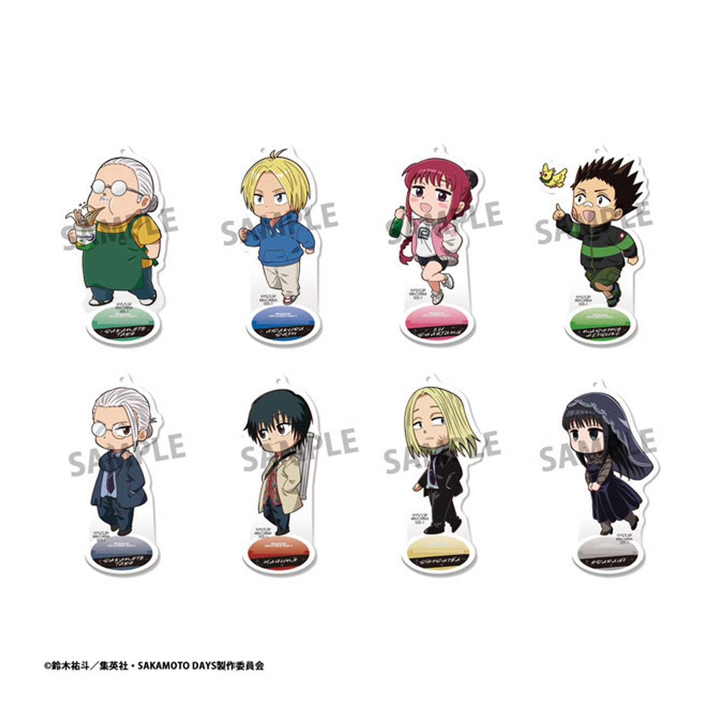 Tokotoko Acrylic Stand SAKAMOTO DAYS 8Pack BOX - Image 1