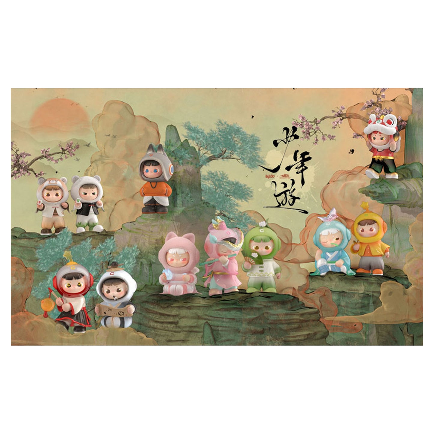 Cimmy The Young Journey Series Trading Figure 10Pack BOX - Image 1