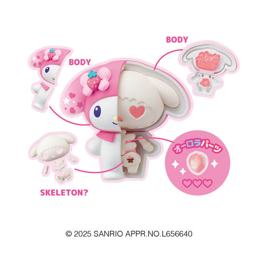 Dissection Puzzle FANTASY Sanrio Characters My Melody / Kuromi 4Pack BOX - Image 1