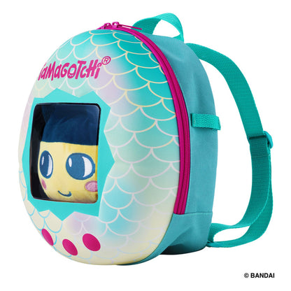 Tamagotchi Kurutto Sukusuku Plush Outing Backpack Set Mametchi - Image 1