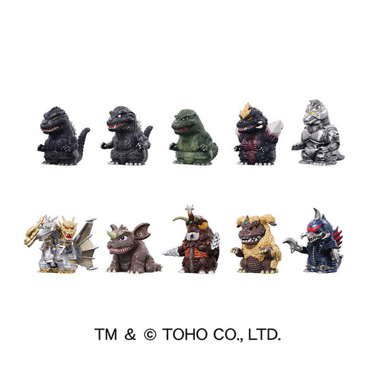 Godzilla Soft Vinyl Puppet Mascot 3 10Pack BOX - Image 1