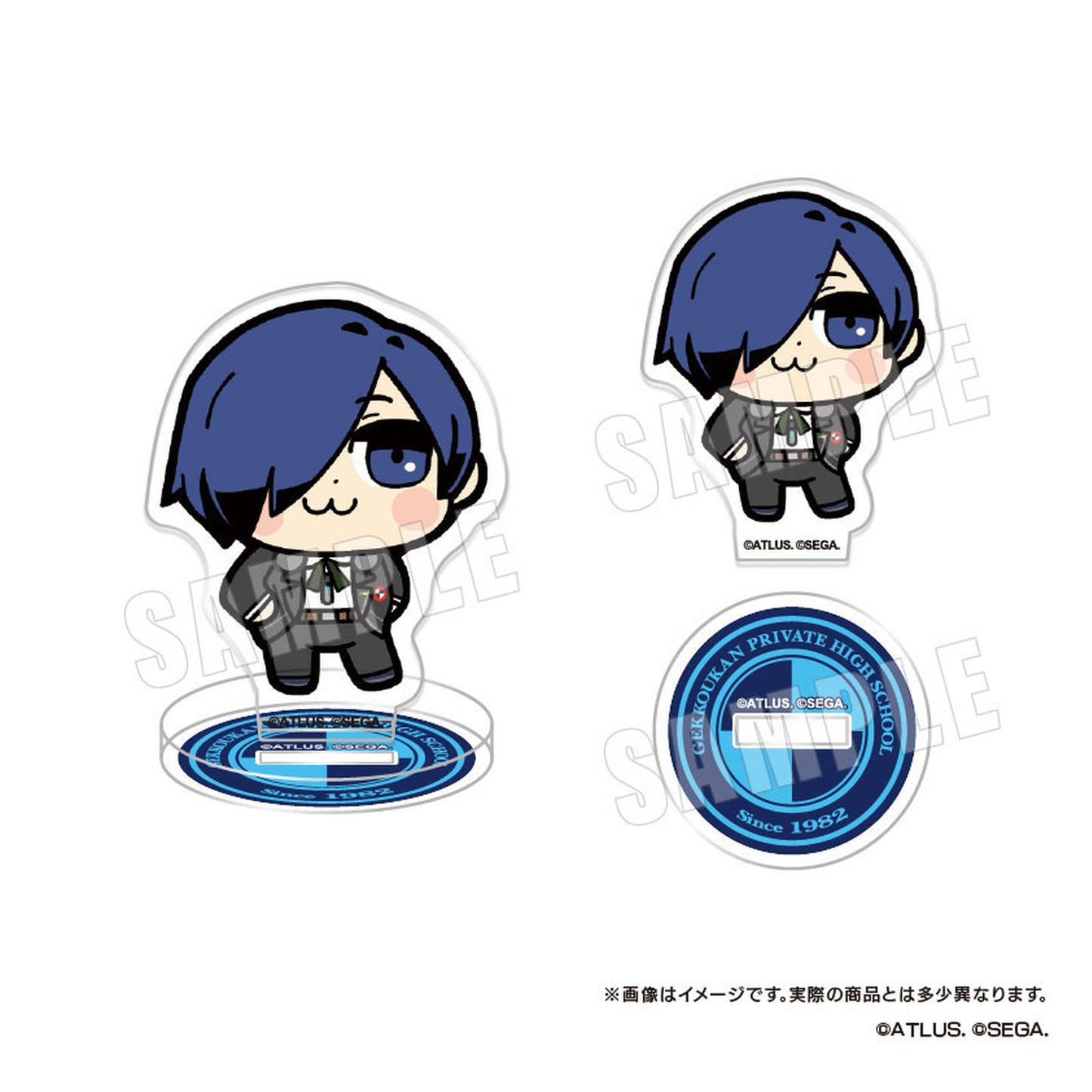 Persona 3 RELOAD Protagonist x Bkub Small Acrylic Stand 8Pack BOX - Image 1