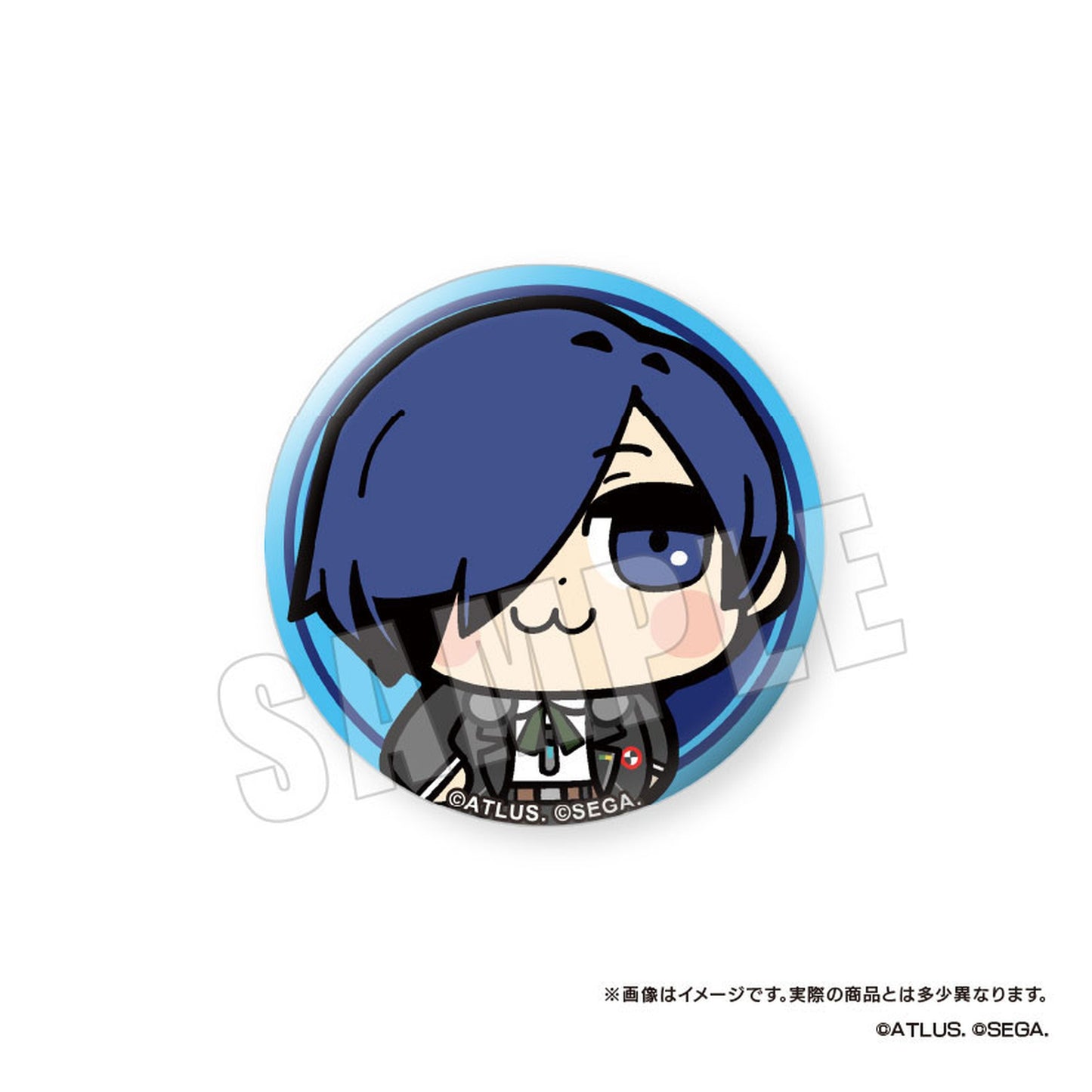Persona 3 RELOAD Protagonist x Bkub Tin Badge 8Pack BOX - Image 1