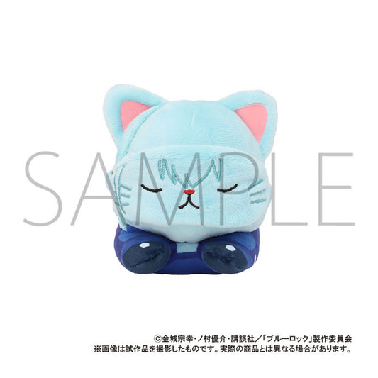 Bluelock Yo Hiori Nesoberi Plush Keychain with Eye Mask - Image 1