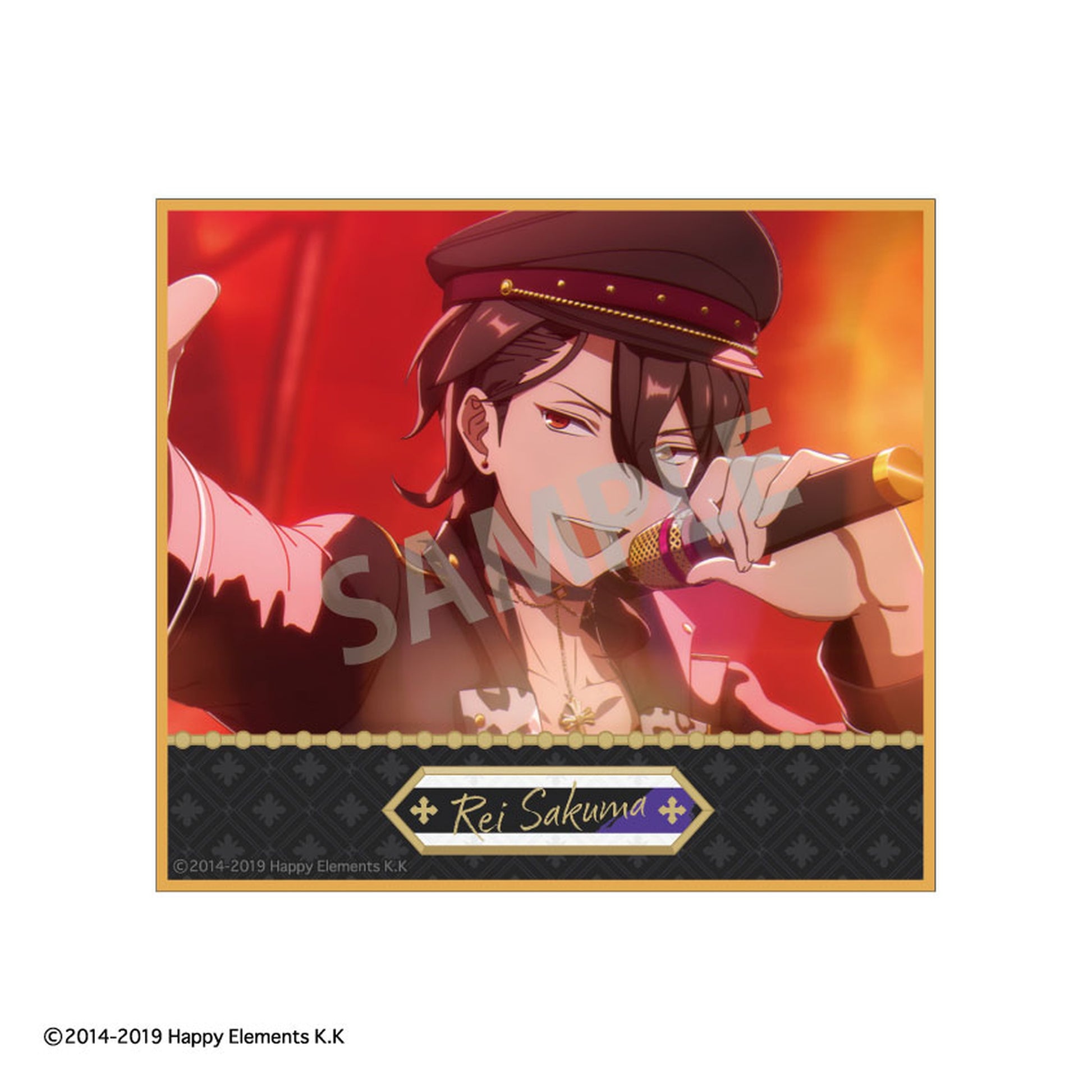 Ensemble Stars!! Reminiscence Selection "Crossroad" Trading Mini Shikishi 14 Item Set - Image 1