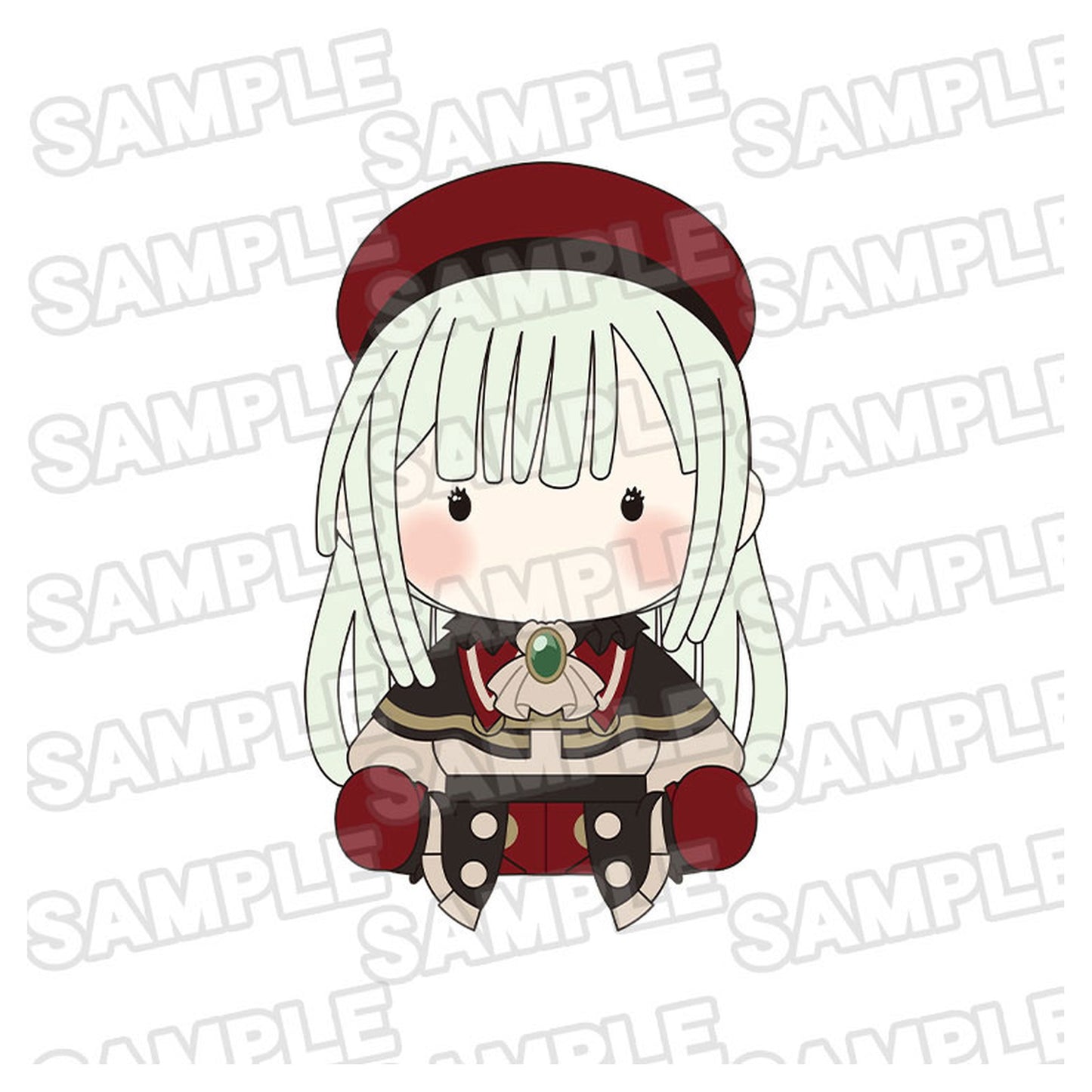 BanG Dream! Just-a-Bit Bigger Plushie Ave Mujica Mortis' Doll - Image 1