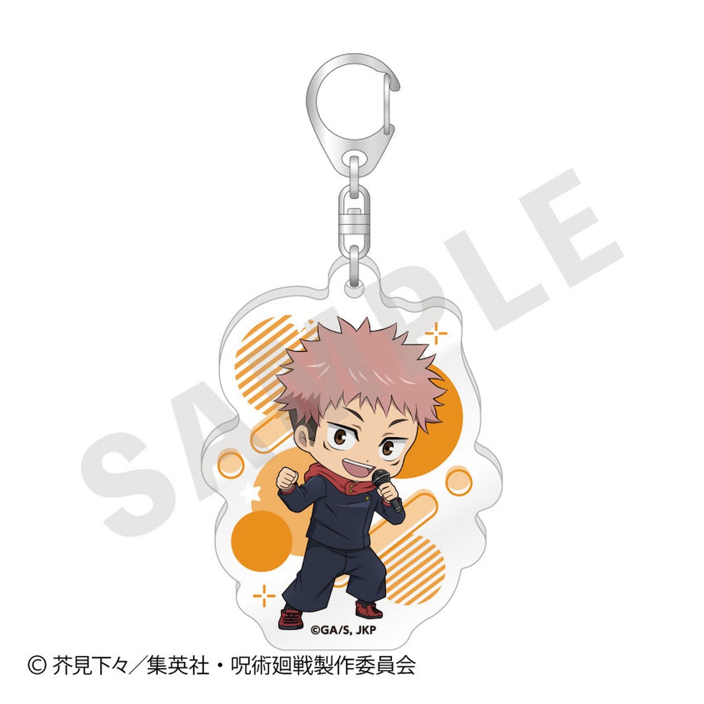 TV Anime Jujutsu Kaisen Love It! Series Trading Acrylic Keychain vol.1 6Pack BOX - Image 1