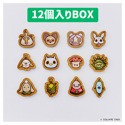 Final Fantasy XIV Doodle Minions Acrylic Magnet Vol.3 12Pack BOX - Image 1