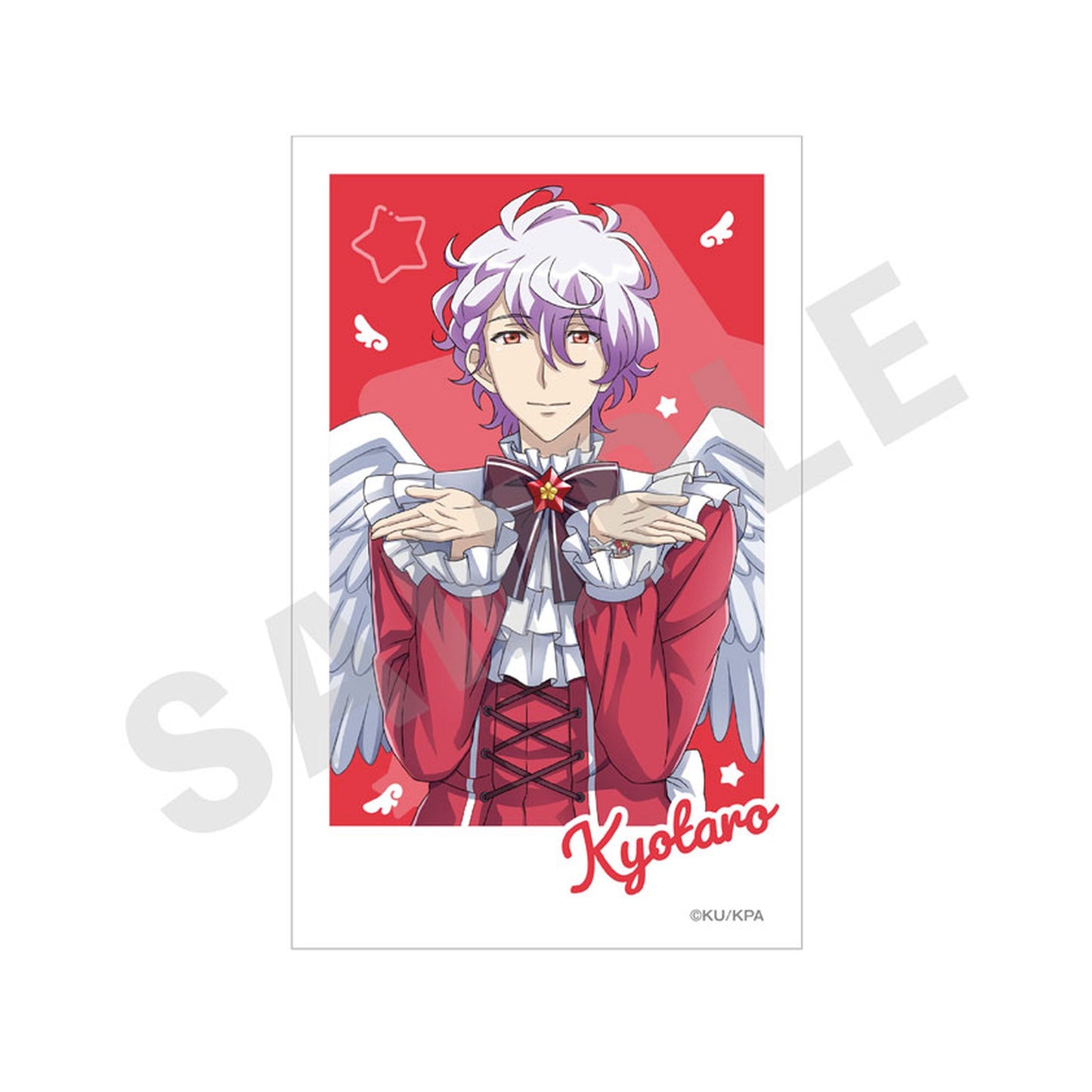 Cute High Earth Defense Club ETERNAL LOVE! Trading Visual Card Angel and Devil ver. (HAPPY KISS) 10Item Set - Image 1