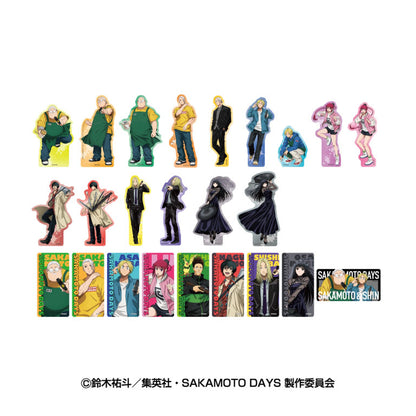 TV Anime SAKAMOTO DAYS Diecut Clear Sheet 12Pack BOX - Image 1