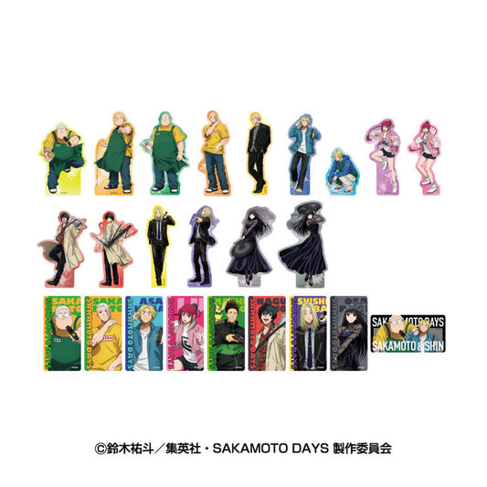 TV Anime SAKAMOTO DAYS Diecut Clear Sheet 12Pack BOX - Image 1
