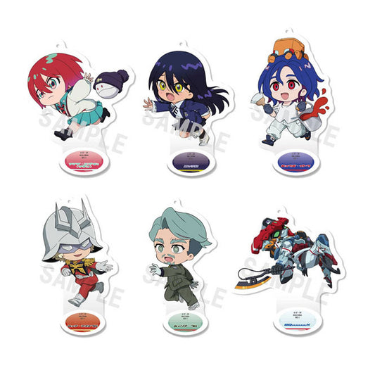 Tokotoko Acrylic Stand Mobile Suit Gundam GQuuuuuuX 6Pack BOX - Image 1