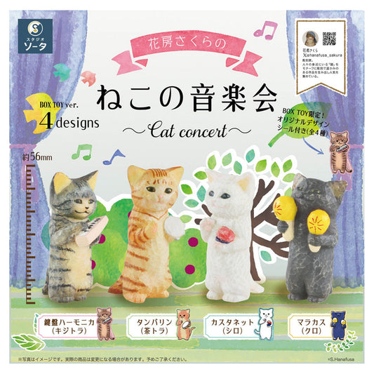 Sakura Hanafusa's Cat Concert 4Pack BOX - Image 1