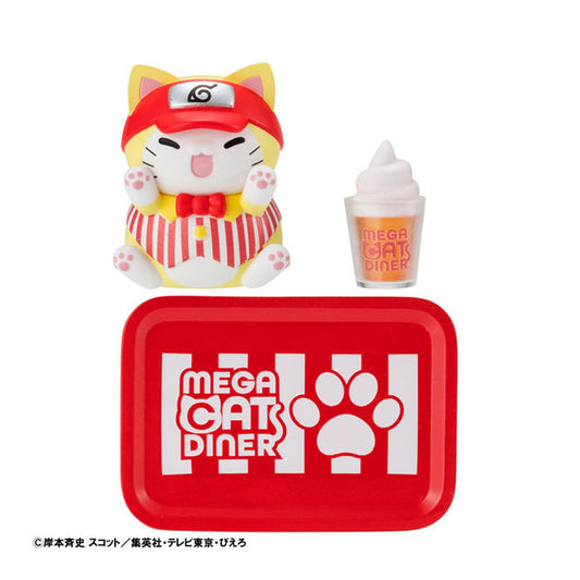 MEGA CAT PROJECT NARUTO Nyaruto! MEGACAT DINER 6Pack BOX - Image 1