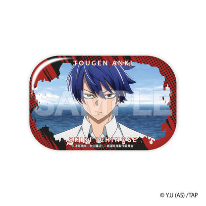 Tougen Anki Trading Scene Photo Tin Badge 9Pack BOX - Image 1