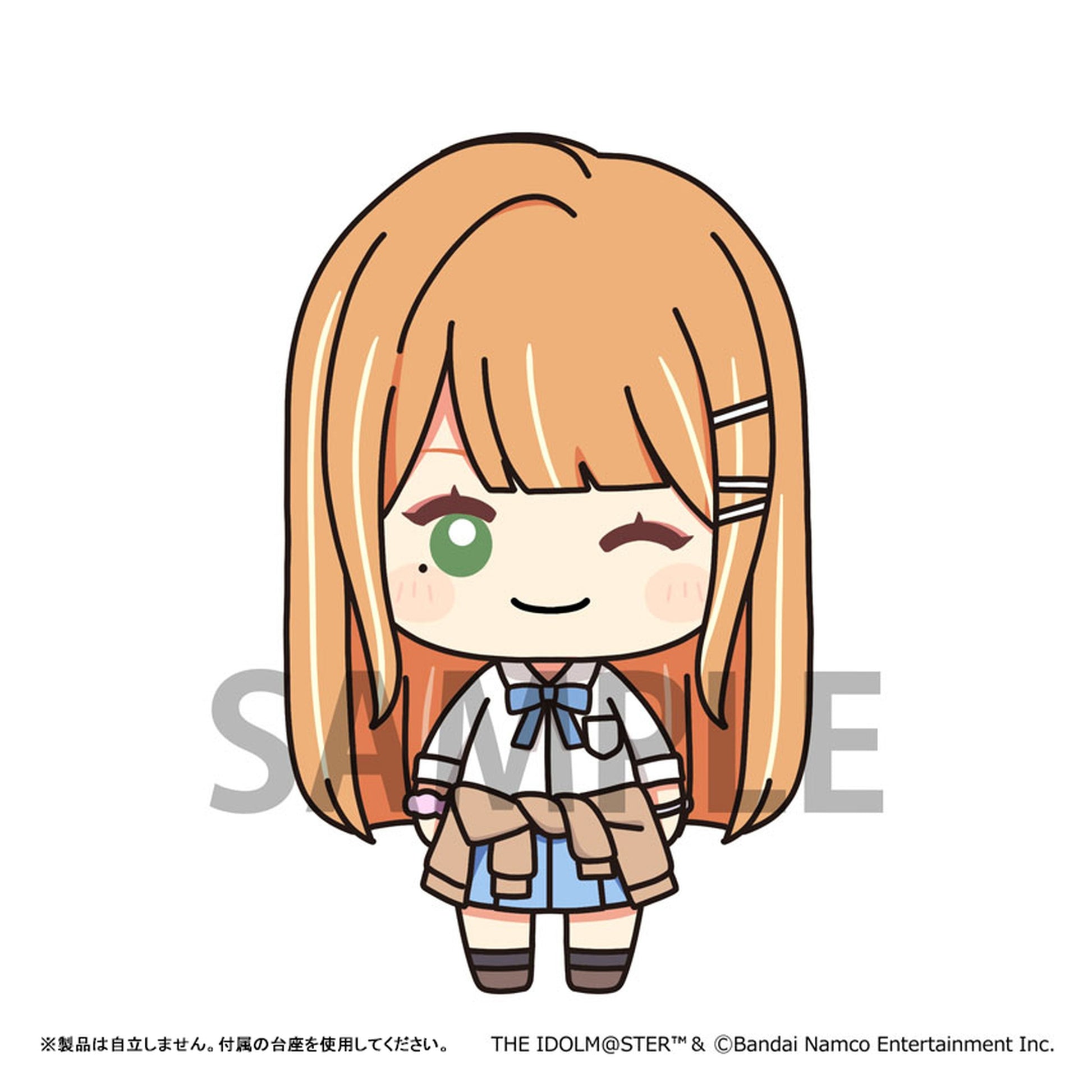 Nyokinto "Gakuen iDOLM@STER" Mascot Figure Vol.2 6Pack BOX - Image 1