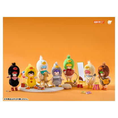 Cheerful Kindergarten Ahiru-chan Soft Vinyl Plush Blind Box (6 Pack) - Image 1