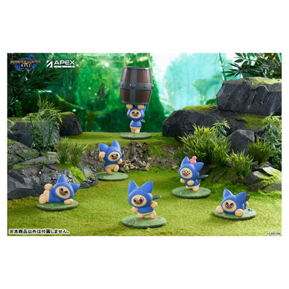 Monster Hunter Rise Felyne "CAT" Blind Box Figure 6Pack BOX - Image 1
