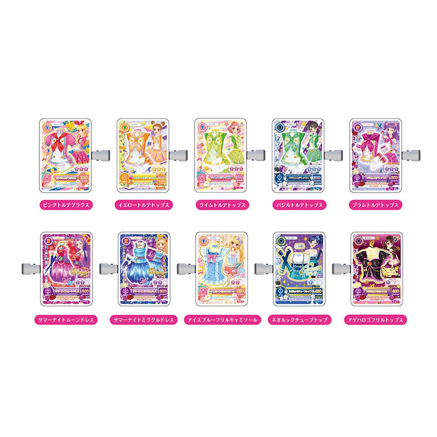 Aikatsu! Collection Hair Clip 10 Pack BOX - Image 1